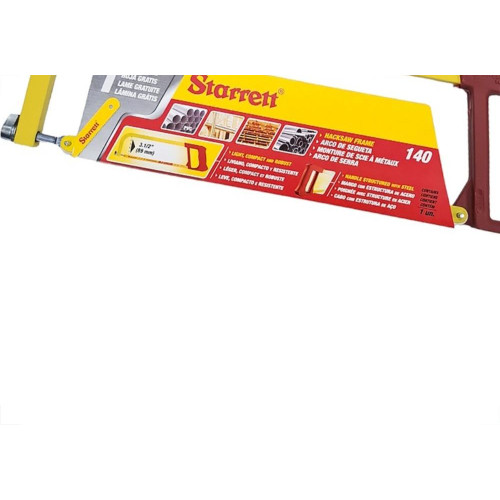 Arco De Serra Starrett Unique 140 Com Serra Bimetal