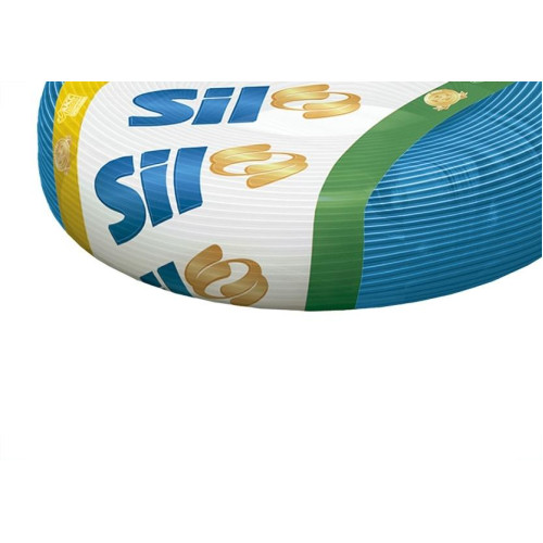 Cabinho Flexivel Sil 16,0Mm Azul Com 100M