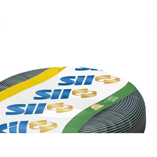 Cabinho Flexivel Sil 16,0Mm Preto Com 100M