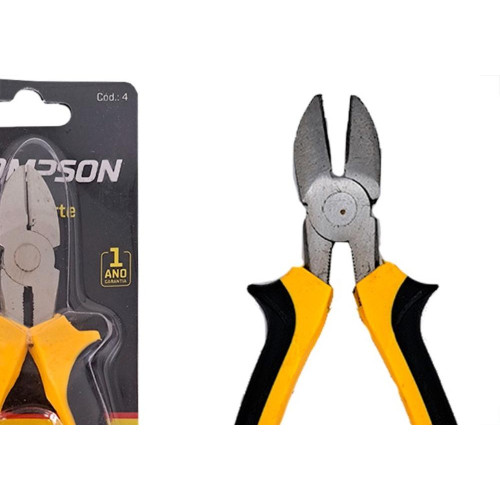 Alicate Corte Diagonal Thompson Niquelado 6''
