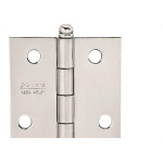 Dobradica Blister Silvana 880 -   3.1/2'' Niquelada (3 Pecas Com Parafuso)