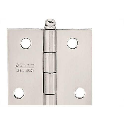Dobradica Blister Silvana 880 -   3.1/2'' Niquelada (3 Pecas Com Parafuso)