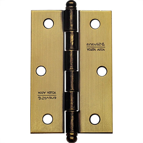 Dobradica Blister Silvana 880 - 3'' Fzo-Oxidada (3 Pecas Com Parafuso)