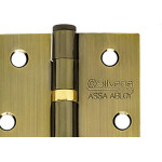 Dobradica Blister Silvana 891 - 3.1/2''X 3'' Aco Oxidado (3 Pecas Com Parafuso) Com Rolamento