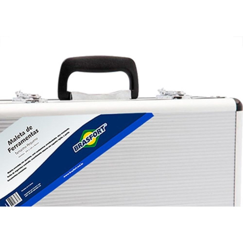 Maleta Brasfort Aluminio 425 X 280 X 120 Ref 8312