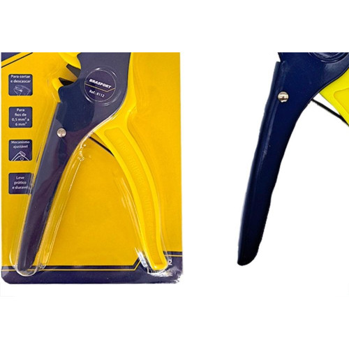 Alicate Descascador De Fio Brasfort Reforcado 7'' - 8112