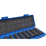 Kit Waft Soquete Impacto Longo 1/2''Cromo Vanadio Com 9 Pecas 6160