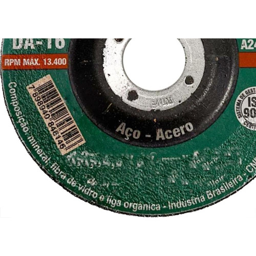 Disco Desbaste Itambe - 7''X1/4''X7/8'' Da-16 - 7063