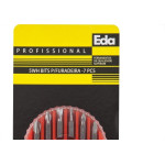Kit Bits Para Furadeira Eda Com 07 Pecas E Suporte - 5Wh