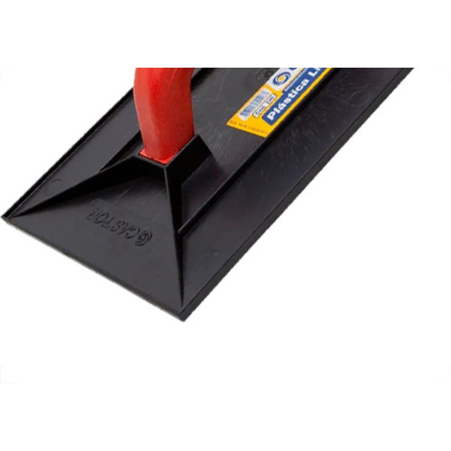 Desempenadeira Plastica Castor Lisa 18 X 30Cm - 126