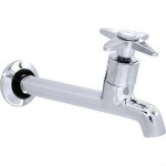 Torneira Pia Parede Metal Bognar 1158 - C-23 Light - 3/4'' E 1/2''