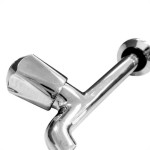 Torneira Pia Parede Metal Bognar 1158 - C-27 Light - 3/4'' E 1/2''