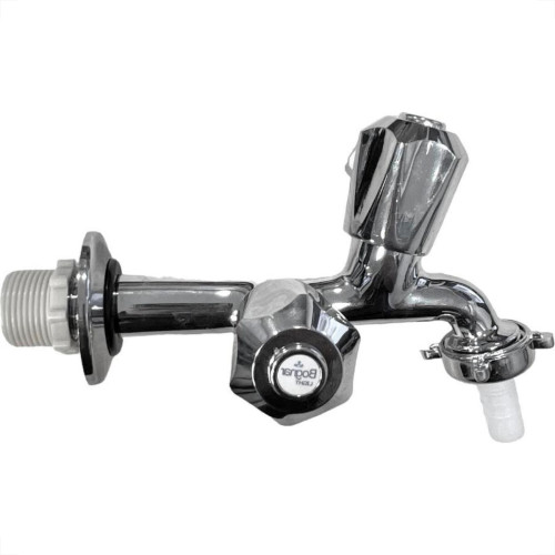 Torneira Maquina De Lavar/Tanque Metal Bognar 1131 Light - C-27 - 1/2'' E 3/4'' Cromada