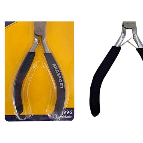 Alicate Mini Brasfort Bico Meia Cana Longo - 8996