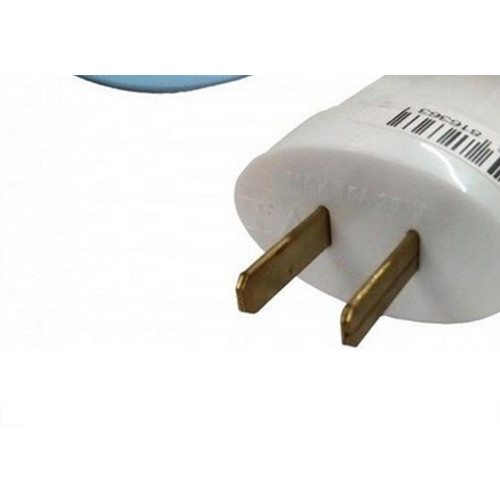 Pino Adaptador Daneva 2 Polos 15A. Redondo Para Chato - 1636 - Kit C/12 Pecas