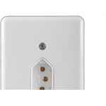 Conjunto Ilumi Stylus Branco Com Placa 1 Tomada 2P+T. 20A. - 20141