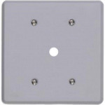 Placa Conjunto Ilumi Cinza 4X4 - 1 Furo