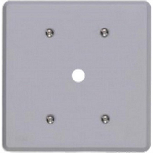 Placa Conjunto Ilumi Cinza 4X4 - 1 Furo