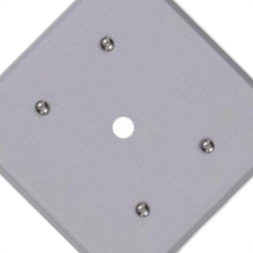 Placa Conjunto Ilumi Cinza 4X4 - 1 Furo