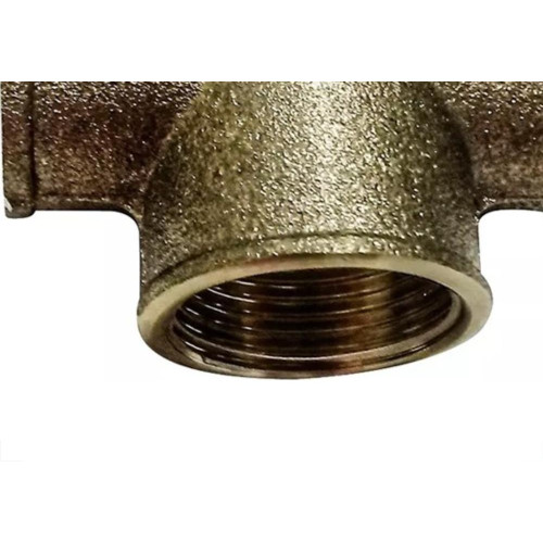 Te Latao Amarelo Metais Rei 1/2'' Rr