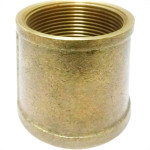 Luva Latao Amarelo Metais Rei 3/4'' Rr