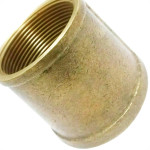 Luva Latao Amarelo Metais Rei 3/4'' Rr