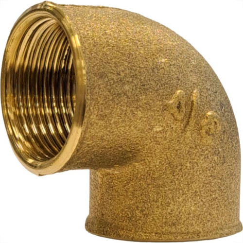 Joelho Latao Amarelo Metais Rei 90º 3/4''