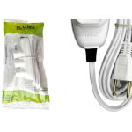 Extensao Ilumi Paralela 2 Polos 0,75Mm Branca -10M - 17931