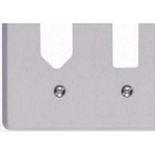 Placa Conjunto Ilumi Cinza 4X4 - 1 Interruptor + 1 Tomada - Kit C/10 Pecas