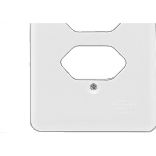 Placa Conjunto Ilumi Stylus Branco 4X2 - 2 Tomadas - 20410
