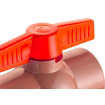 Registro Esfera Pvc Rosca Interna Herc 3/4''