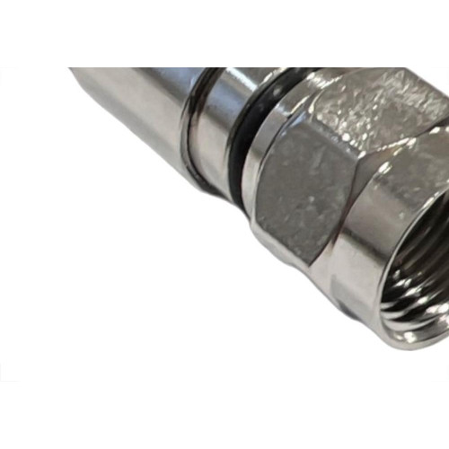 Conector Fio Coaxial Dezcomp Compressao Rg-59 Pacote Com 20 Pecas - Kit C/20 Pecas
