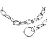 Corrente Para Cadeado Silvana 4,0Mm X 41Cm - Kit C/12 Pecas