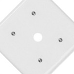 Placa Conjunto Ilumi Stylus Branco 4X4 - 1 Furo - 245B