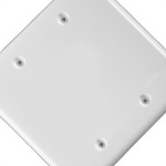 Placa Conjunto Ilumi Stylus Branco 4X4 - Cega - 244A