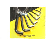 Chave Allen Jogo Thompson 1,5 A 10Mm Com 10 Pecas