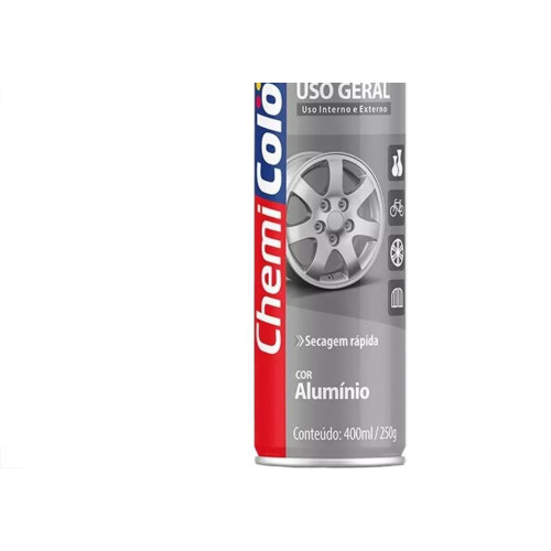Spray Chemicolor Aluminio 400Ml/250G.