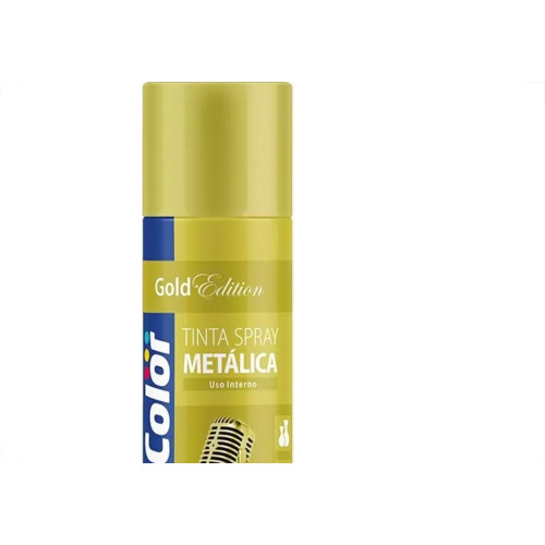 Spray Chemicolor Metalico Ouro 400Ml/235G.