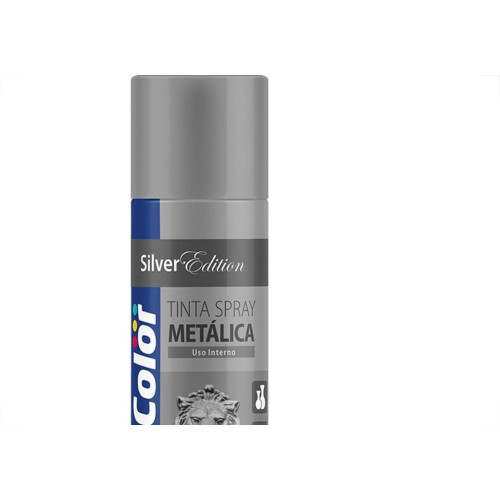 Spray Chemicolor Metalico Prata 400Ml/235G.
