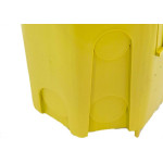 Caixinha De Luz Pvc Ribeiro Fabril Amarela Fmd - Kit C/15 Pecas