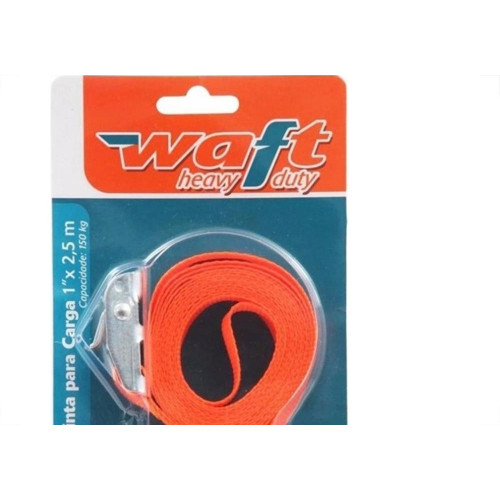 Cinta Para Carga Waft Sem Catraca 1'' X 2,5M Com 2 Pecas - 6240