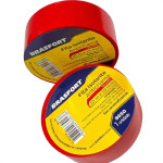 Fita Isolante Brasfort 10M Vermelha - 8650 - Kit C/10 Pecas Fita Isolante Brasfort 10M Vermelha - 8650 - Kit C/10 Pecas