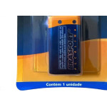 Pilha Brasfort Alcalina 9V Bateria Cartela Com 1 Peca - 6304