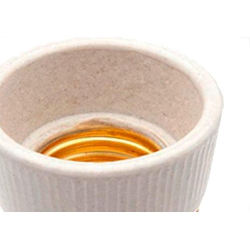 Soquete Adaptador Reducao De Lampada E-40 Para E-27 Porcelana Brasfort - 8889