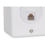 Sistema Box Ilumi 1 Tomada Modulo Rj-45 Branco - 6364