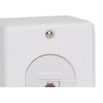 Sistema Box Ilumi 1 Tomada Modulo Rj-45 Branco - 6364