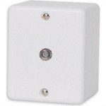 Sistema Box Ilumi Conector Antena Tv Branco - 6363