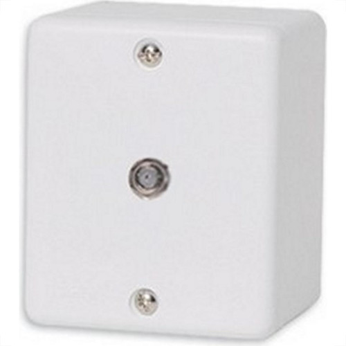 Sistema Box Ilumi Conector Antena Tv Branco - 6363