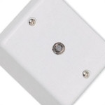 Sistema Box Ilumi Conector Antena Tv Branco - 6363