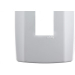 Placa Conjunto Modular Slim 4X2 - 1 Modulo Vertical Branca 8206